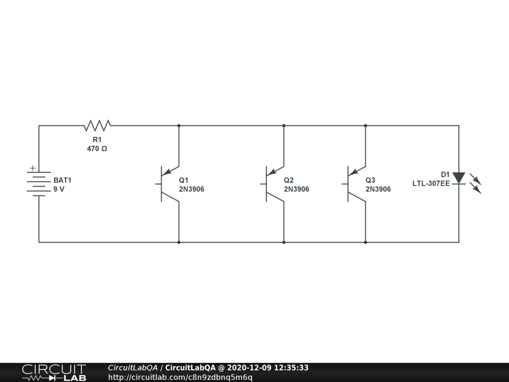 BJT Transistor Logic 3 Input AND Gate Electronics Q&A CircuitLab