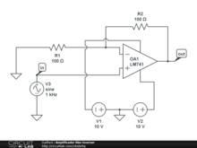 Amplificador Não Inversor