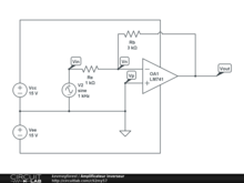 Amplificateur inverseur