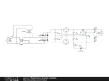 Fonte linear de onda completa