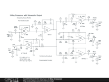 3-Way Active Crossover