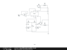 emg differnetial amplifier circuit