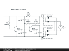 MICRO 48 VOLTS CIRCUIT FIN1