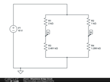 Wheatstone Bridge Circuit