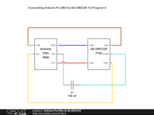 Arduino Pro Mini to AE-UM232R