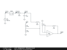 Assignment 2 - Ultrasonic Circuit