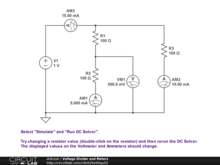 Voltage Divider and Meters