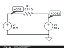 THEVENIN EQUIVALENTE