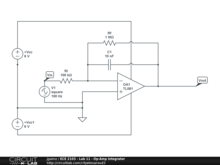 ECE 2002-Lab11-Op-Amp Integrator