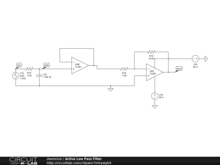 Active Low Pass Filter
