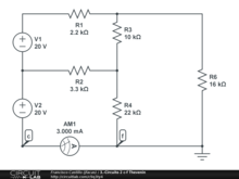 3.-Circuito 2 c-f Thevenin
