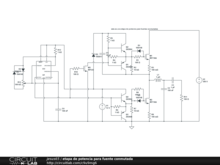 etapa de potencia para fuente conmutada