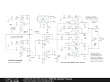 200W PA Amplifier
