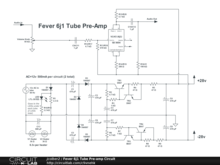 Fever 6j1 Tube Pre-amp Circuit
