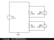 Voltage Divider Circuit 1