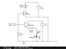 mosfet with indicator