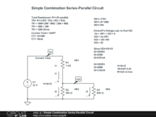 Simple Combination Series-Parallel Circuit