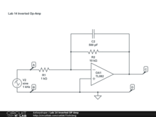 Lab 14 Inverted Op-Amp 2