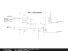 Jeep JK Wrangler Bi-Xenon DRL Harness