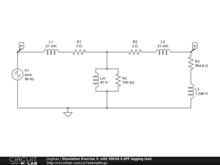 Simulation Exercise 3: with 30kVA 0.8PF lagging load