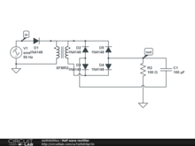 Half wave rectifier