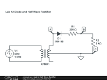 Lab 12 Half Wave Rectifier