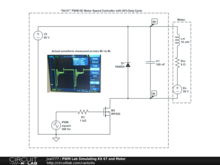 PWM Lab Simulating Kit 67 and Motor