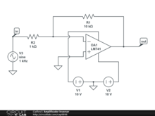 Amplificador Inversor