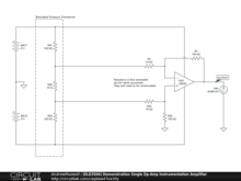 [ELE3506] Demonstration Single Op-Amp Instrumentation Amplifier