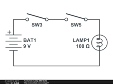 Lamp AND Gate