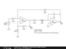 Adjustable 1st Order State Variable Crossover