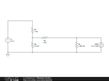 Thevenin circuit 1