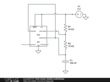 Final review: Astable multivibrator