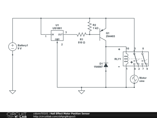 Hall Effect Sensor Wiring Diagram from www.circuitlab.com