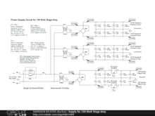 Power-Supply for 150W Stage/PA-Amp