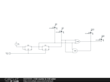 2 bit counter & 2 bit adder
