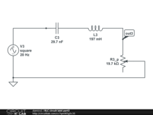 RLC circuit lab4 part3