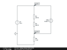 voltage divider EI140 22753