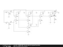 XNOR BJT Circuit with 5V joined by wires