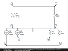 Assignment 1.Three Phase Circuit