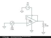 Test Singe Rail Opamp