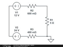 Ejercicio Generador - bateria