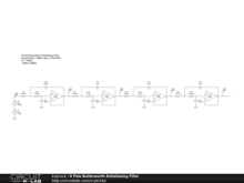 8 Pole Butterworth Antialiasing Filter