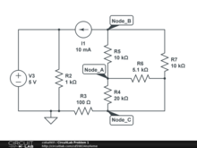 CircuitLab Problem 1