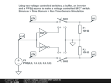 voltage controlled SPDT switch 01