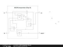 BCD Comparator (Exp 9)