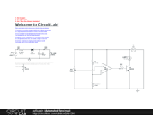 Automated fan circuit