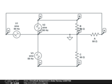 CircuitLab Assignment 1 Enda Tierney 14387766