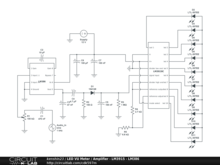 LED VU Meter / Amplifier - LM3915 - LM386