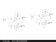 high and low pass filters